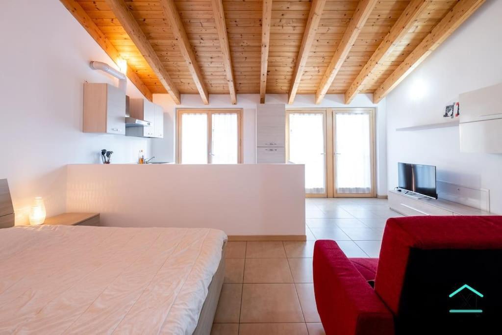 Travedona Loft By Lake Ixihome Exterior foto
